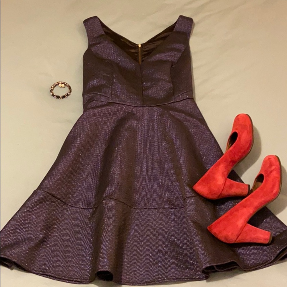 Summer Party! Express navy metallic dress size 10